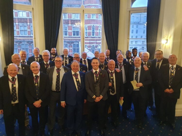 London Mark’s M.B.F. Vice Patron Fine Dining evening