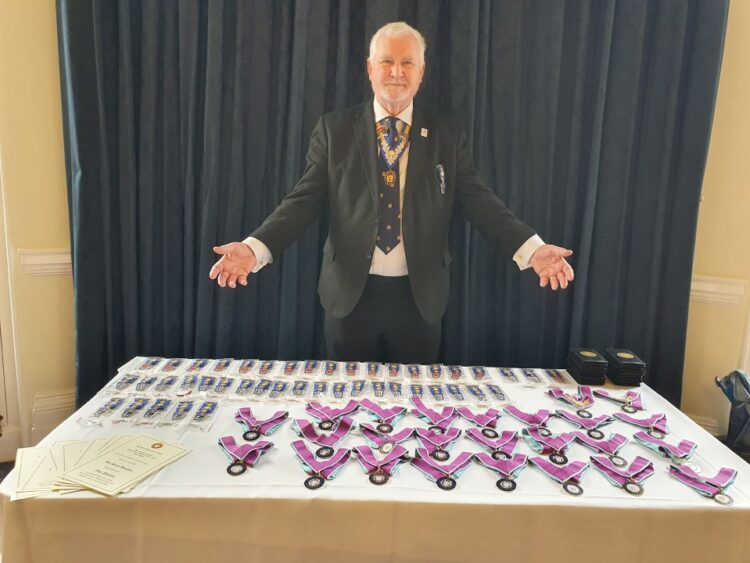 London Mark’s M.B.F. Vice Patron Fine Dining evening