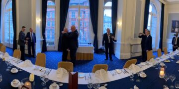 London Mark’s M.B.F. Vice Patron Fine Dining evening